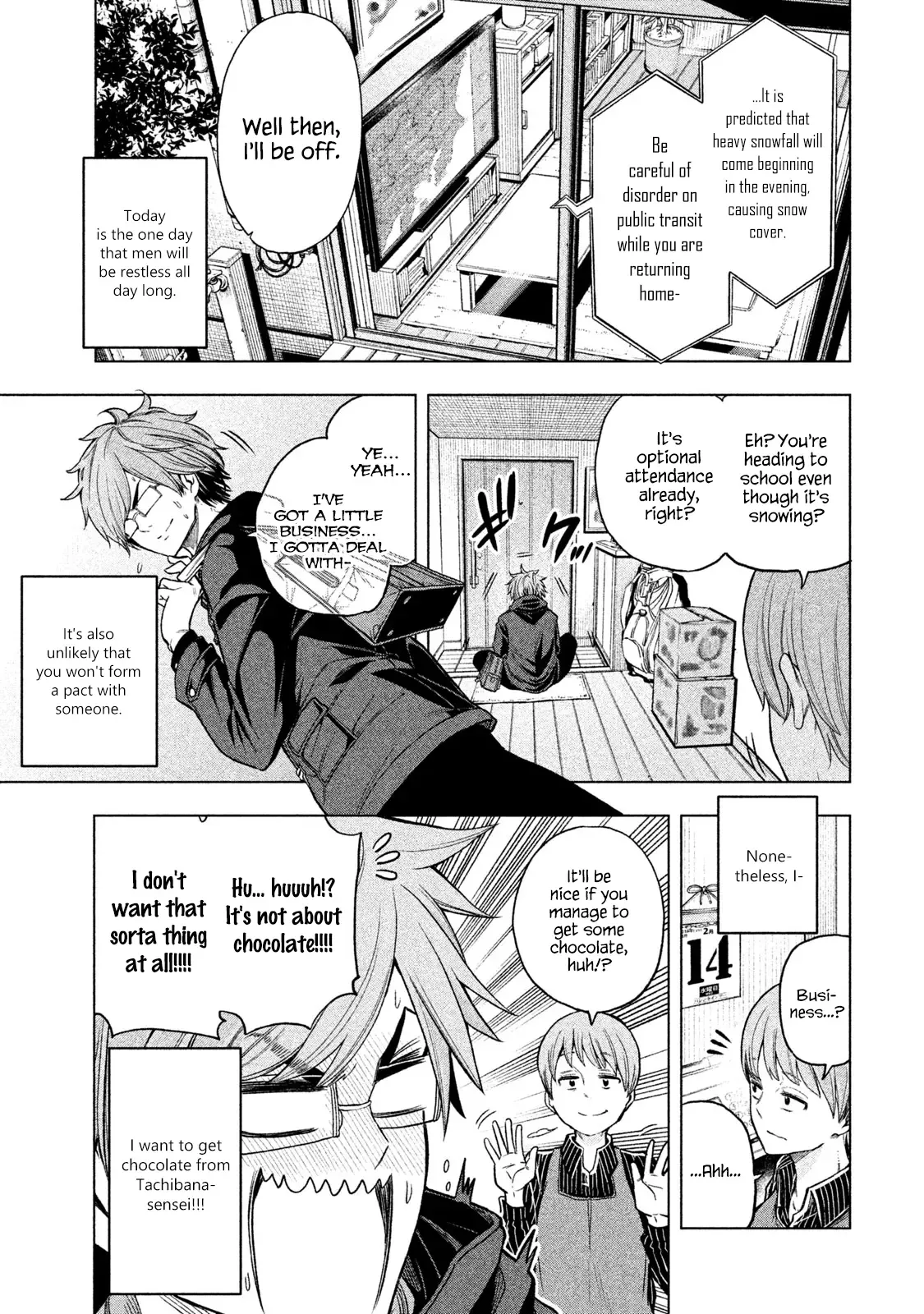 Why are you here Sensei!? Chapter 39 page 1