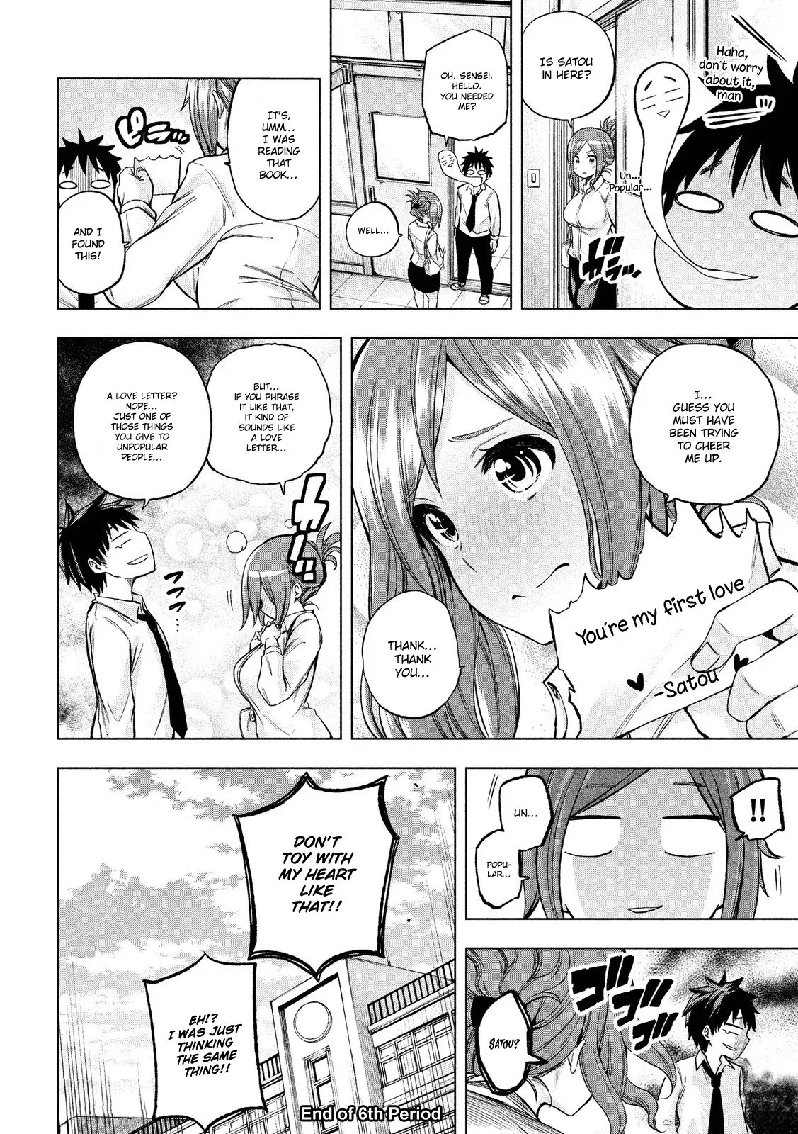 Why are you here Sensei!? Chapter 6 page 16