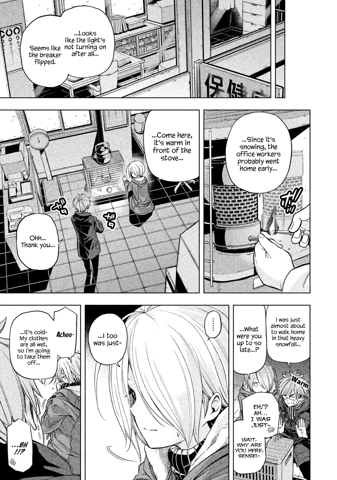 Why are you here Sensei!? Chapter 39 page 5