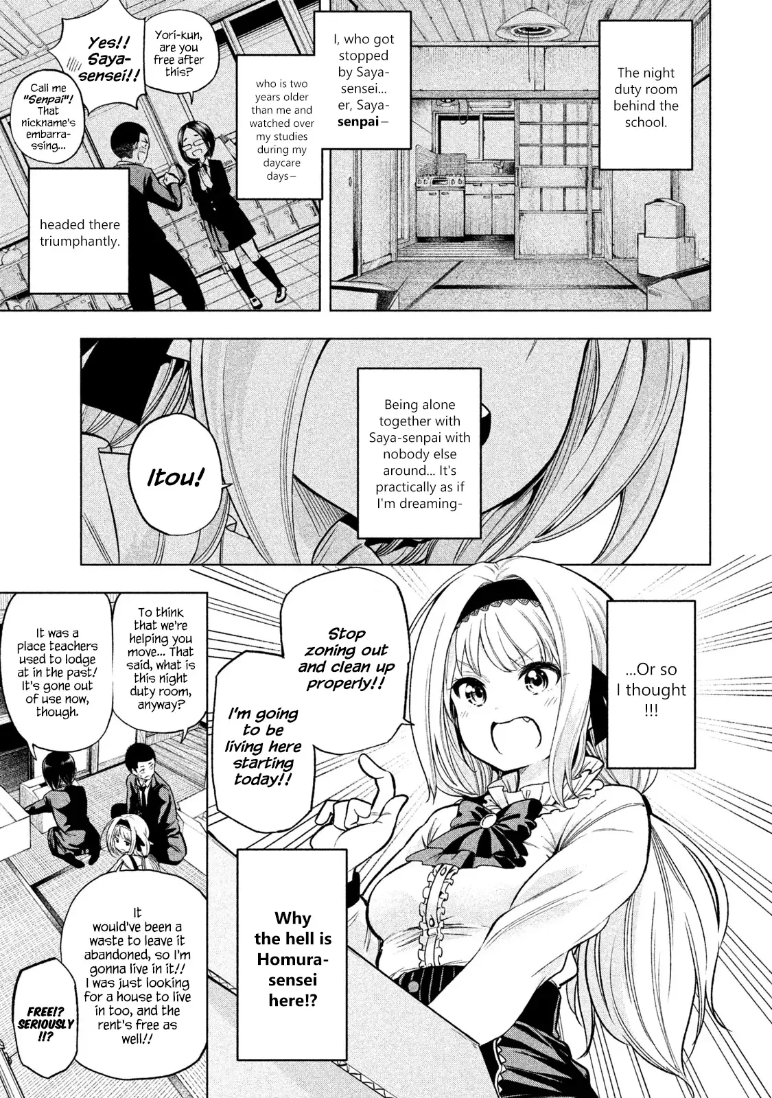 Why are you here Sensei!? Chapter 42 page 3