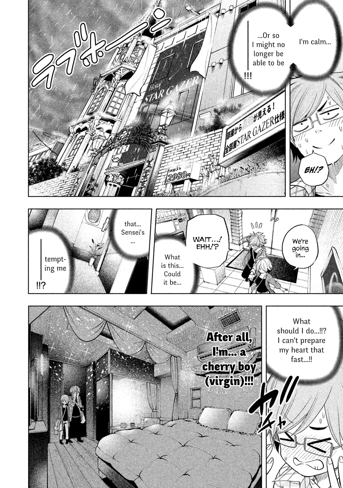 Why are you here Sensei!? Chapter 40.1 page 5