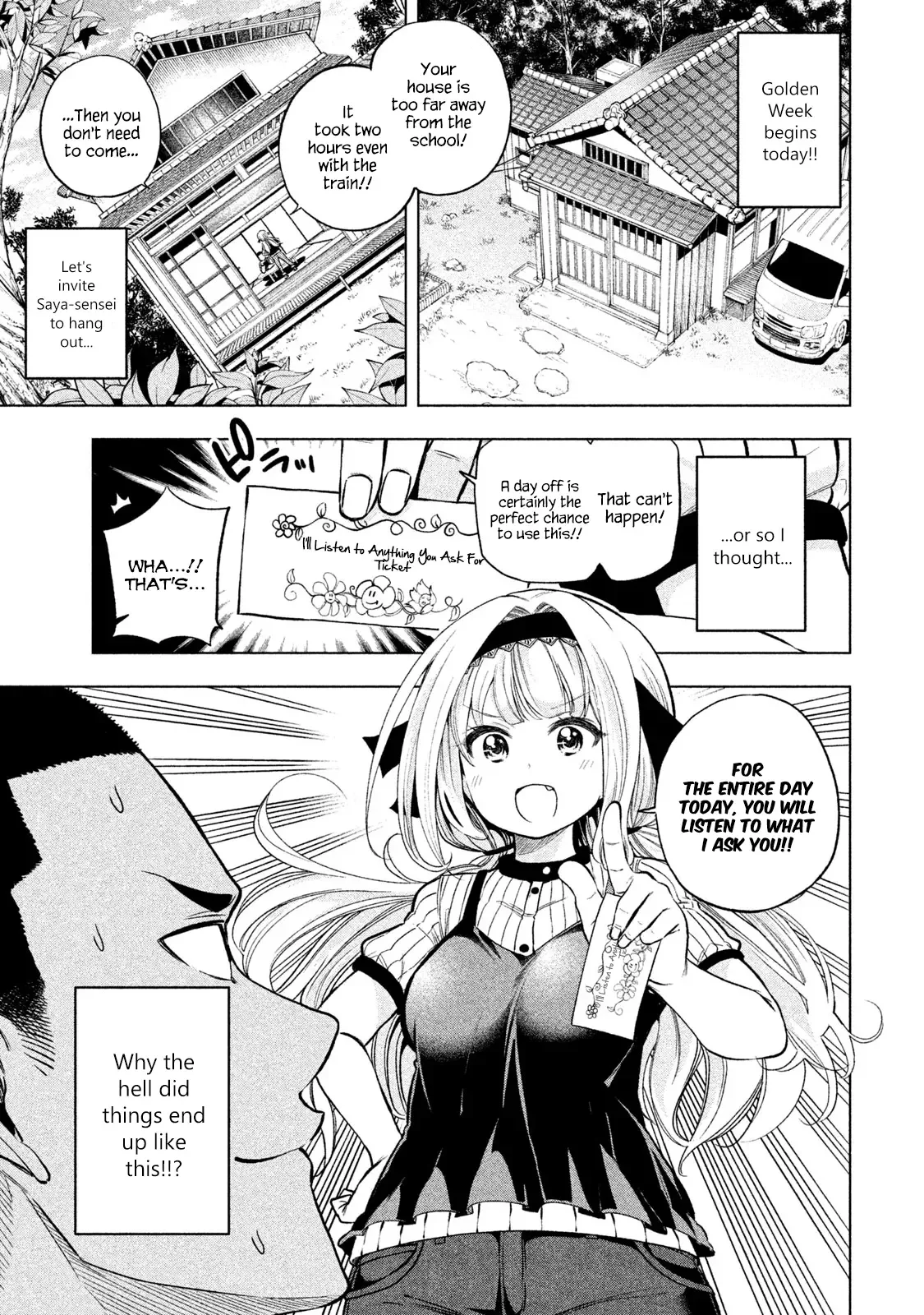 Why are you here Sensei!? Chapter 44 page 1