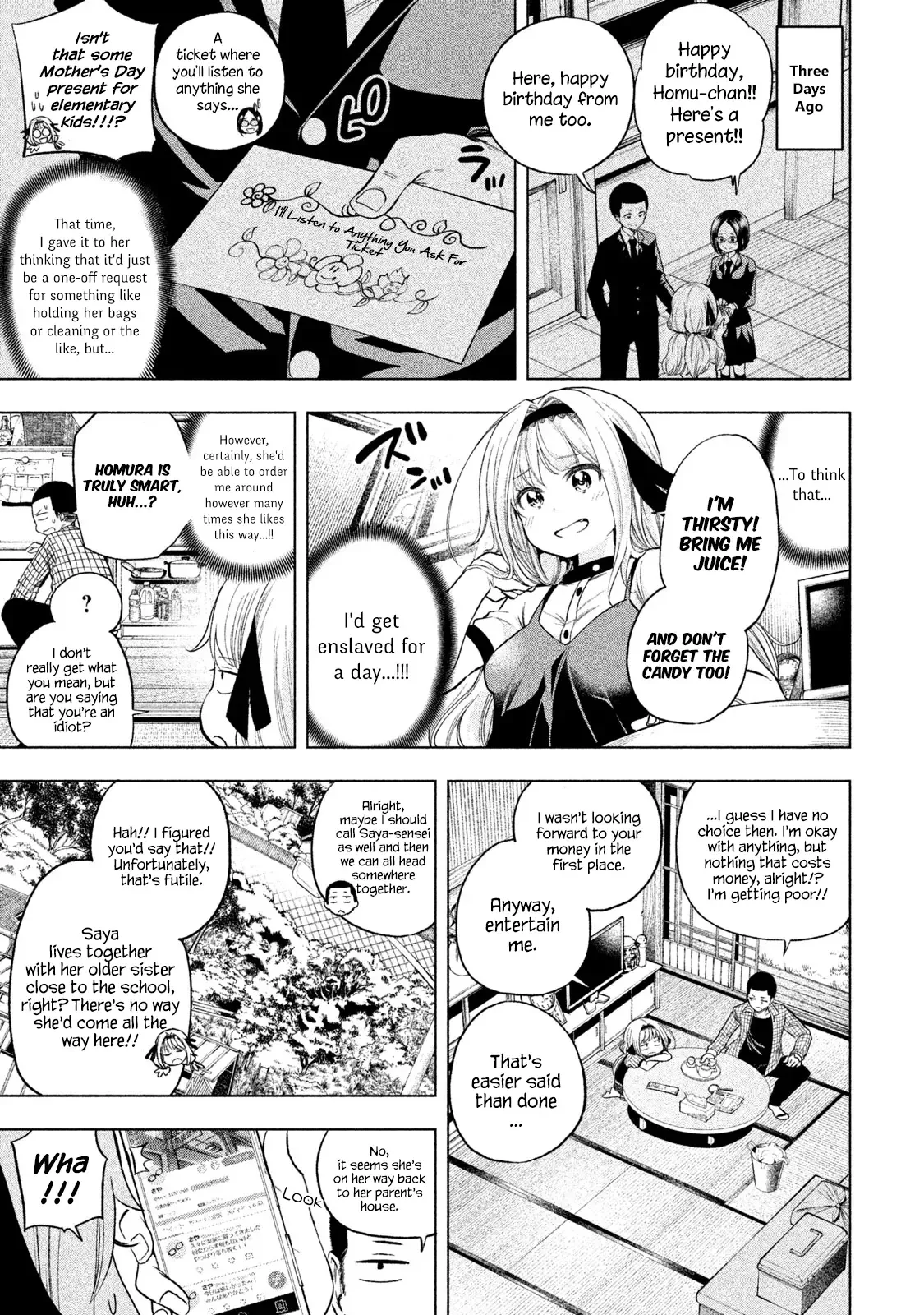 Why are you here Sensei!? Chapter 44 page 3