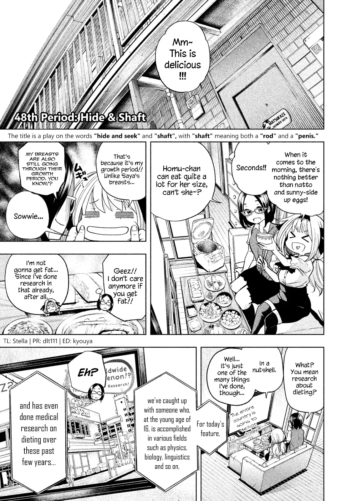 Why are you here Sensei!? Chapter 48 page 1