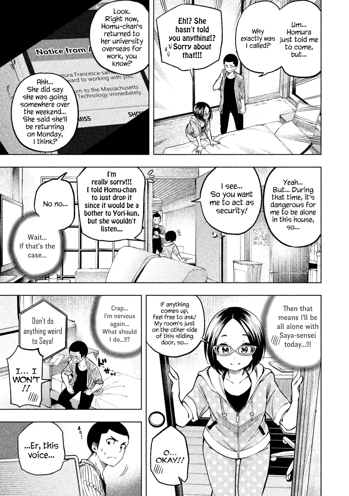 Why are you here Sensei!? Chapter 49 page 3