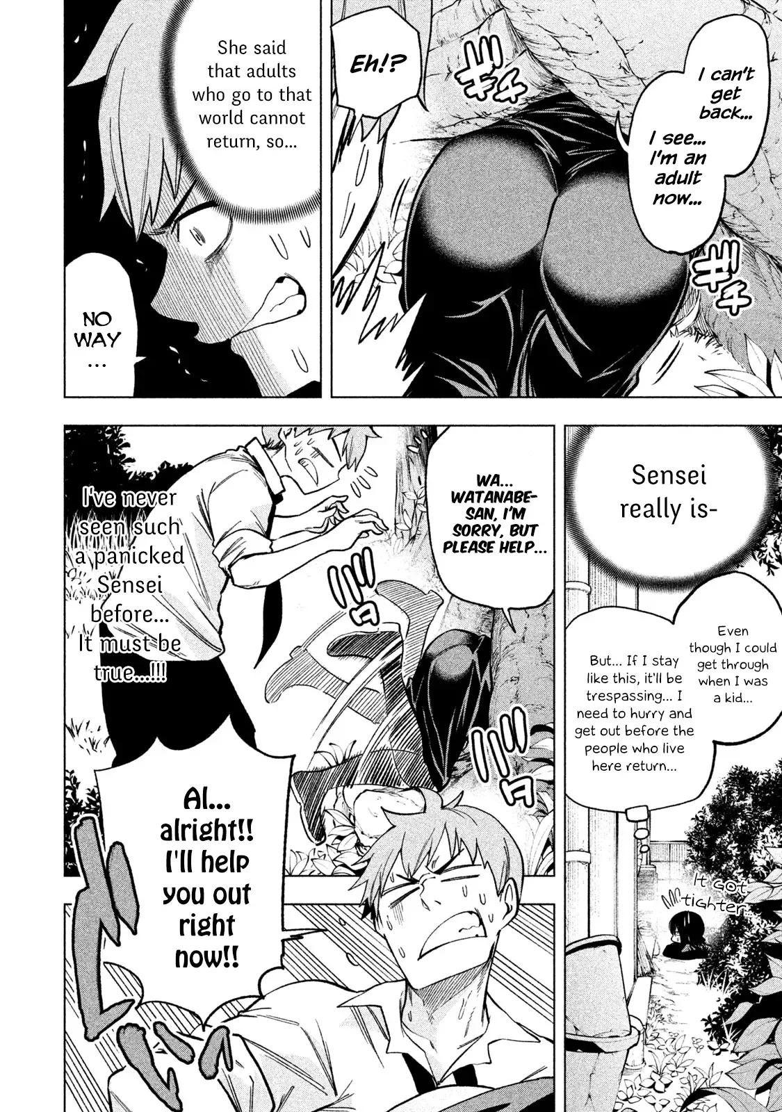Why are you here Sensei!? Chapter 52 page 8