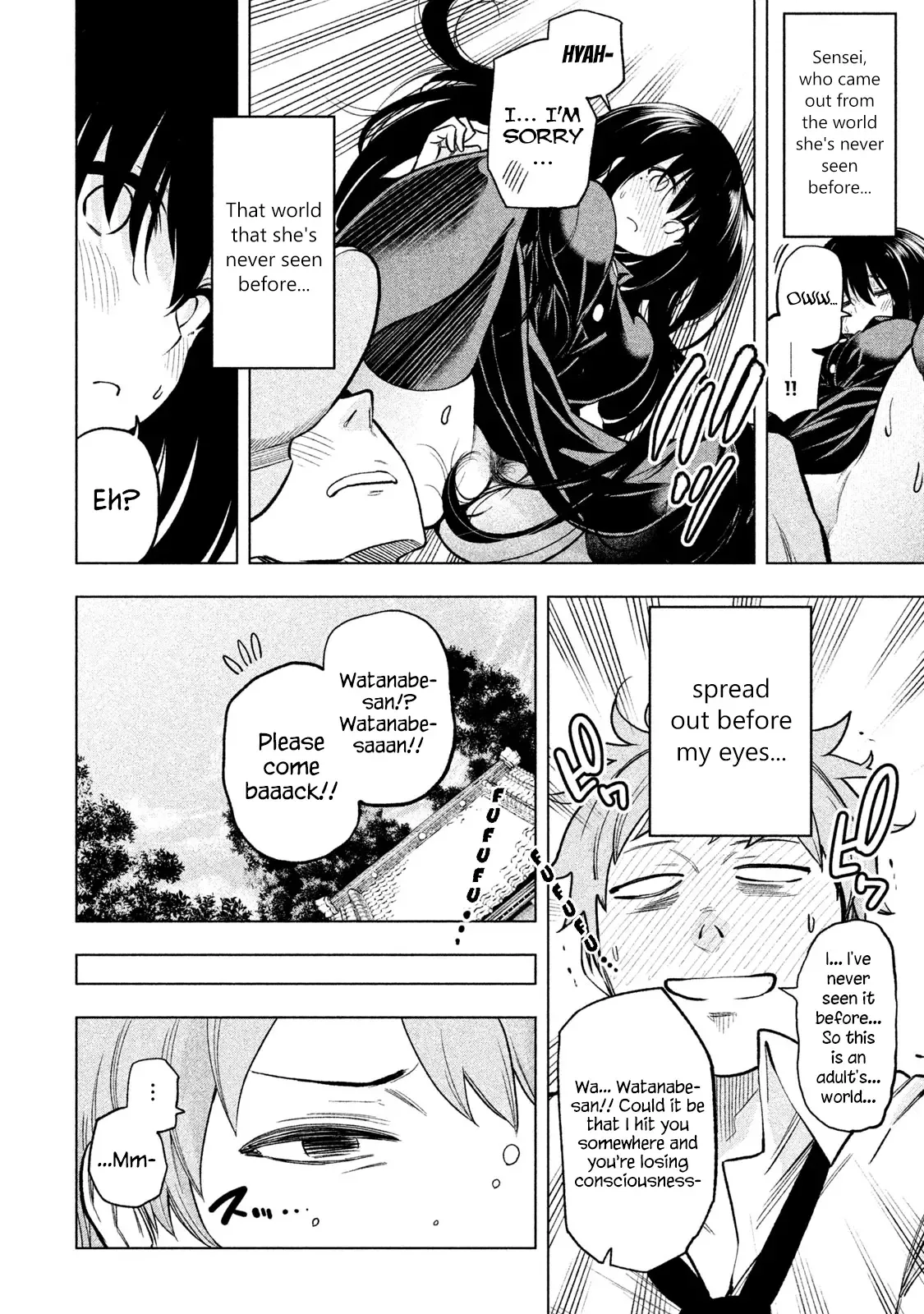 Why are you here Sensei!? Chapter 52 page 13