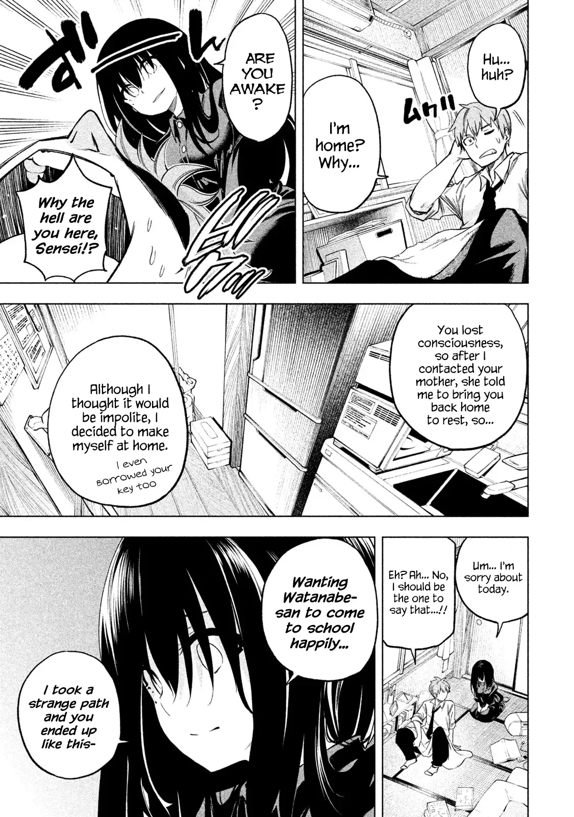 Why are you here Sensei!? Chapter 52 page 14