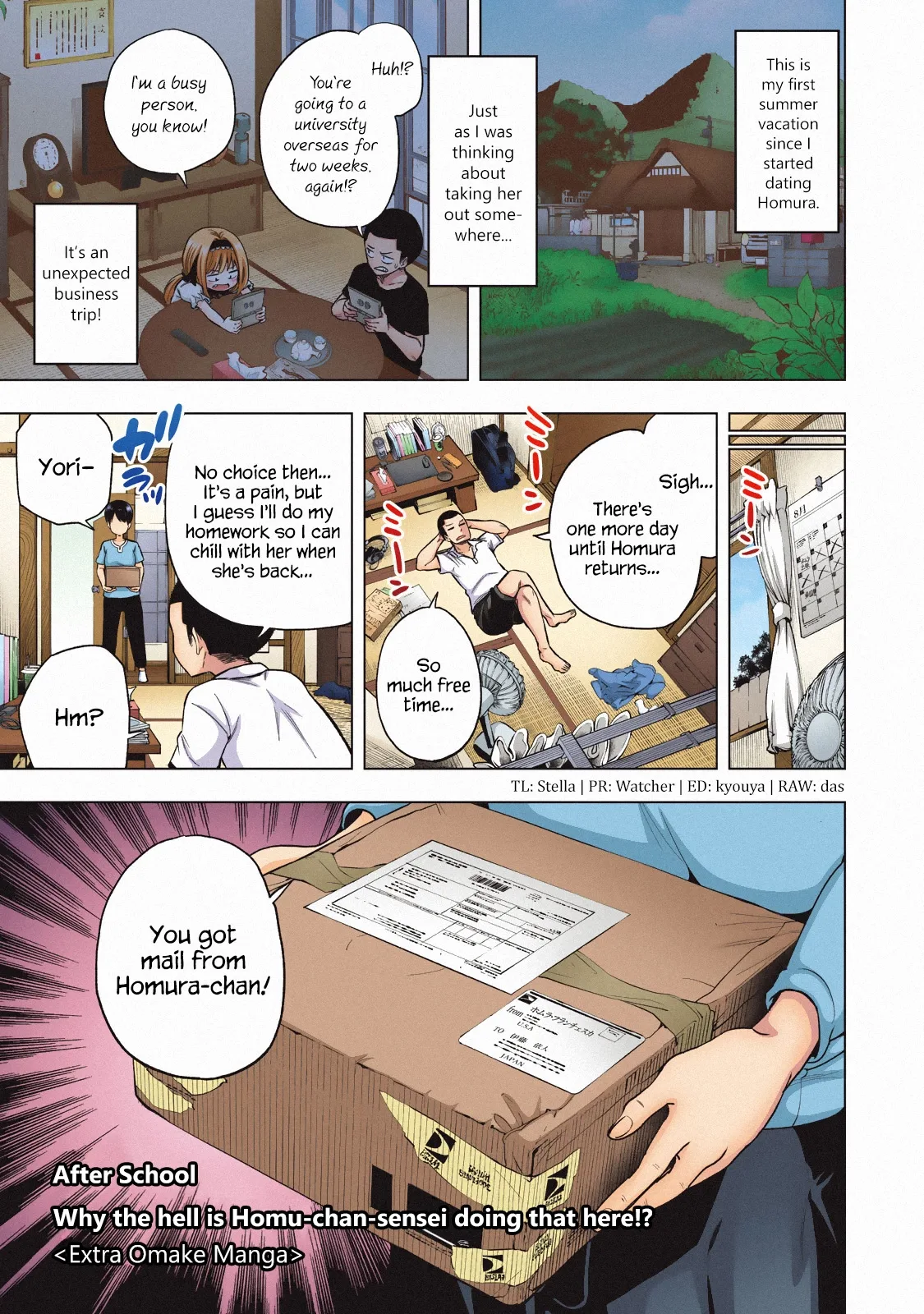 Why are you here Sensei!? Chapter 50.1 page 14
