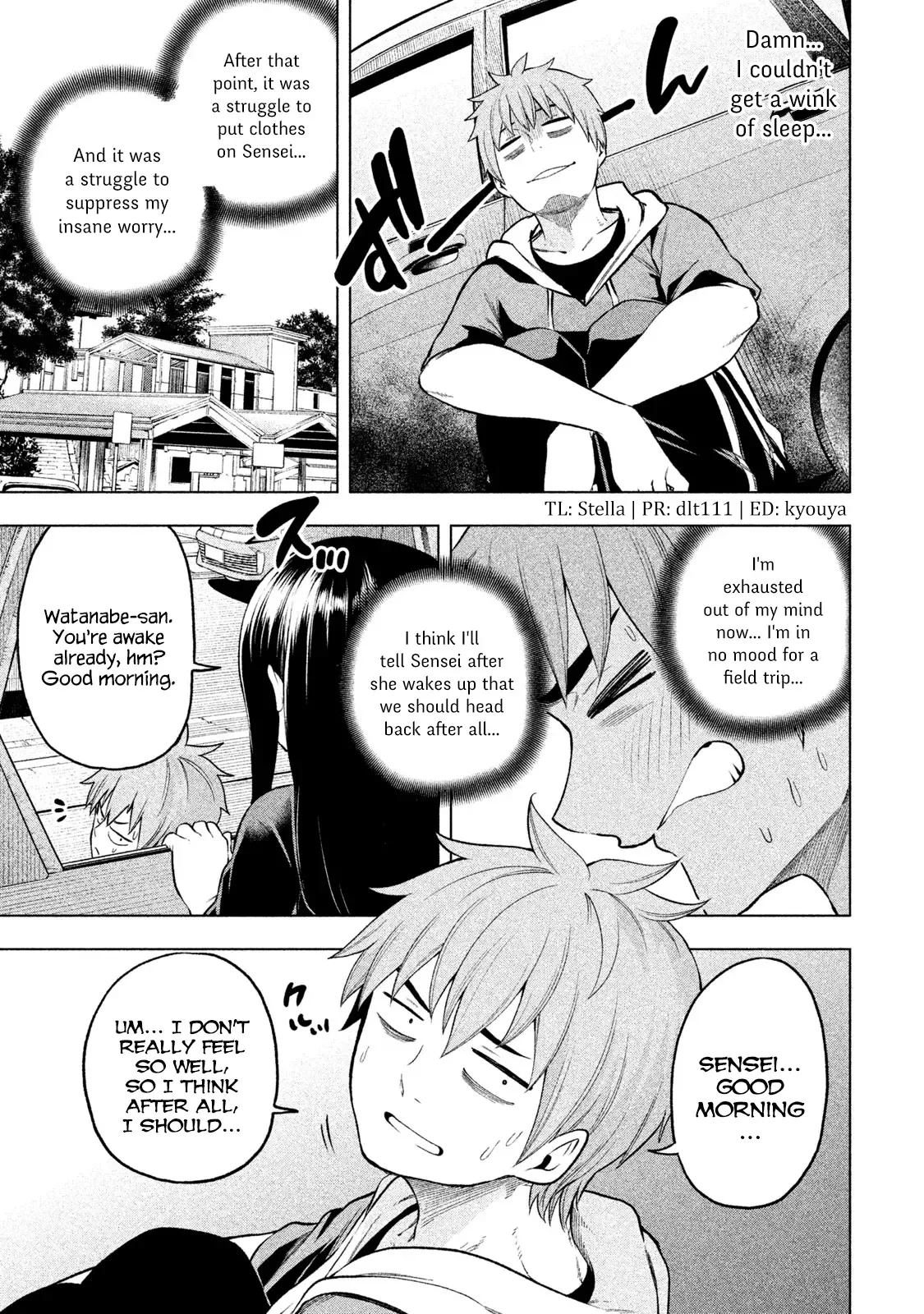 Why are you here Sensei!? Chapter 55 page 14