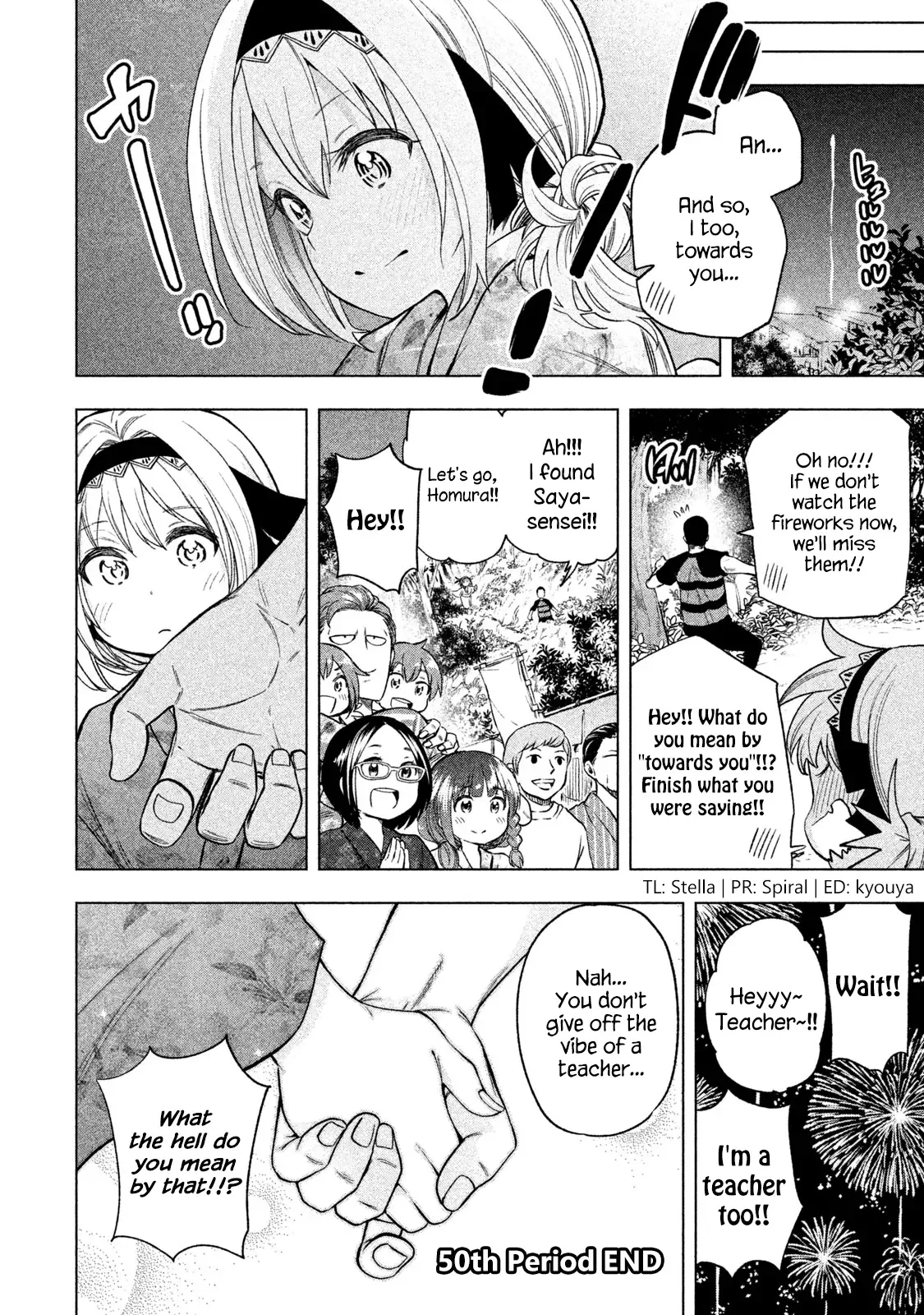 Why are you here Sensei!? Chapter 50 page 15