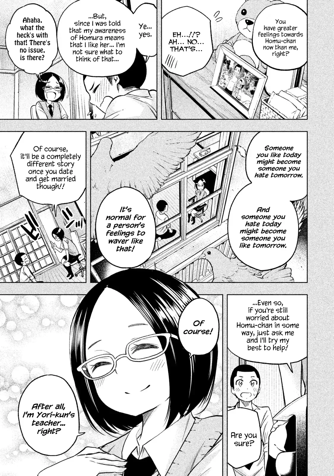 Why are you here Sensei!? Chapter 50 page 14