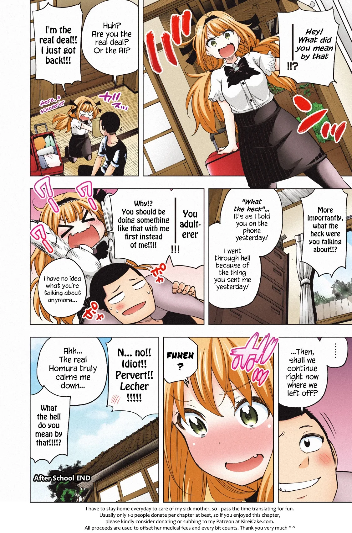 Why are you here Sensei!? Chapter 50.1 page 23