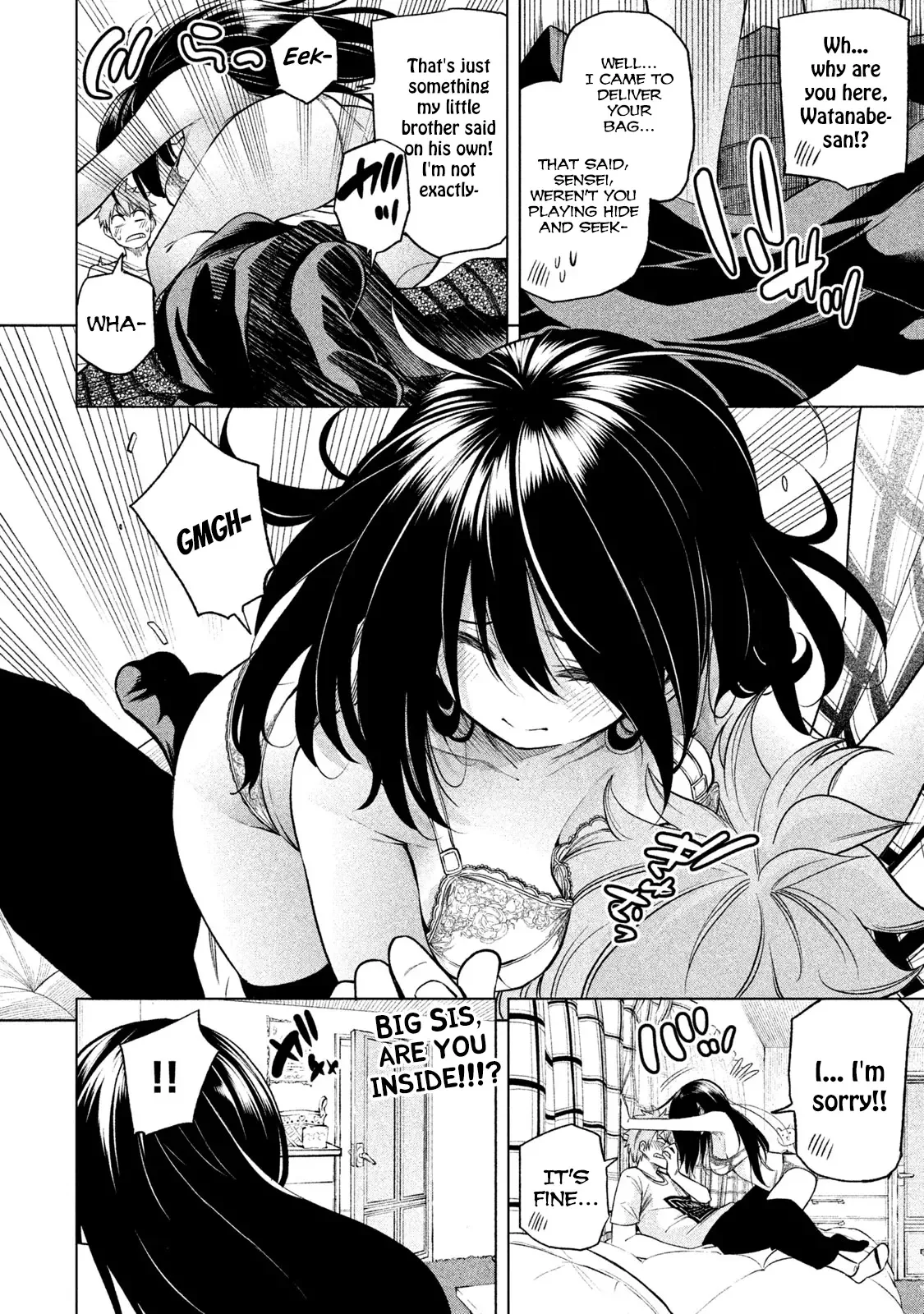 Why are you here Sensei!? Chapter 58 page 6