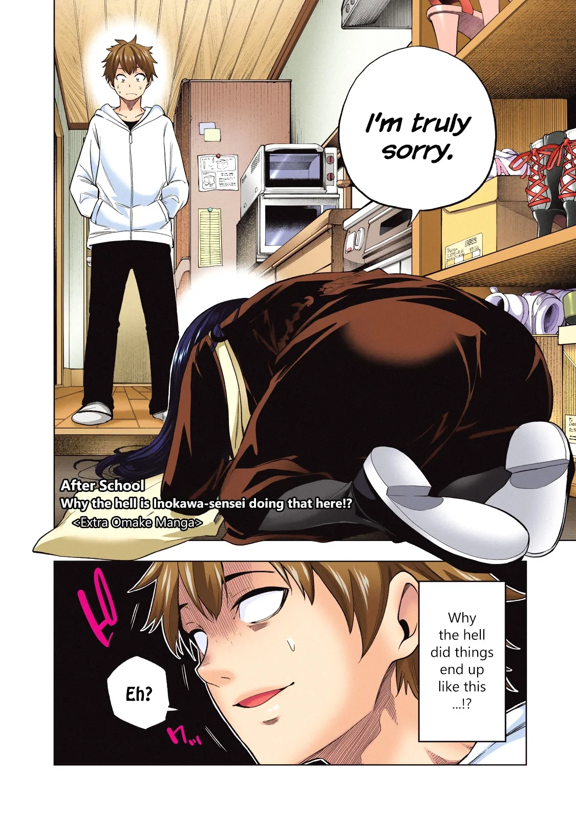 Why are you here Sensei!? Chapter 60.1 page 9