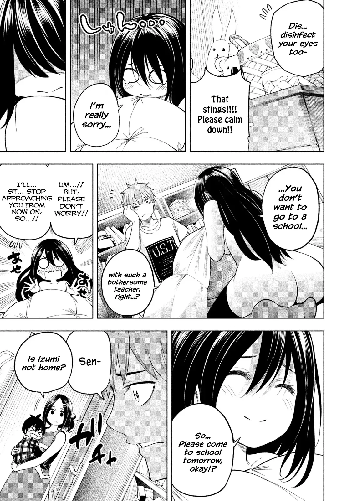 Why are you here Sensei!? Chapter 58 page 14