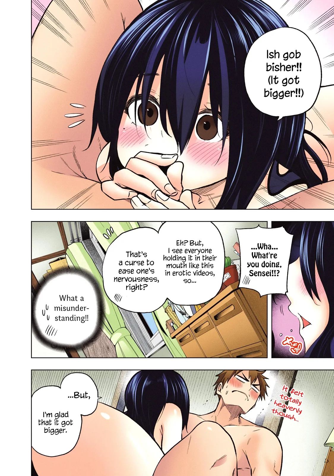 Why are you here Sensei!? Chapter 60.1 page 20