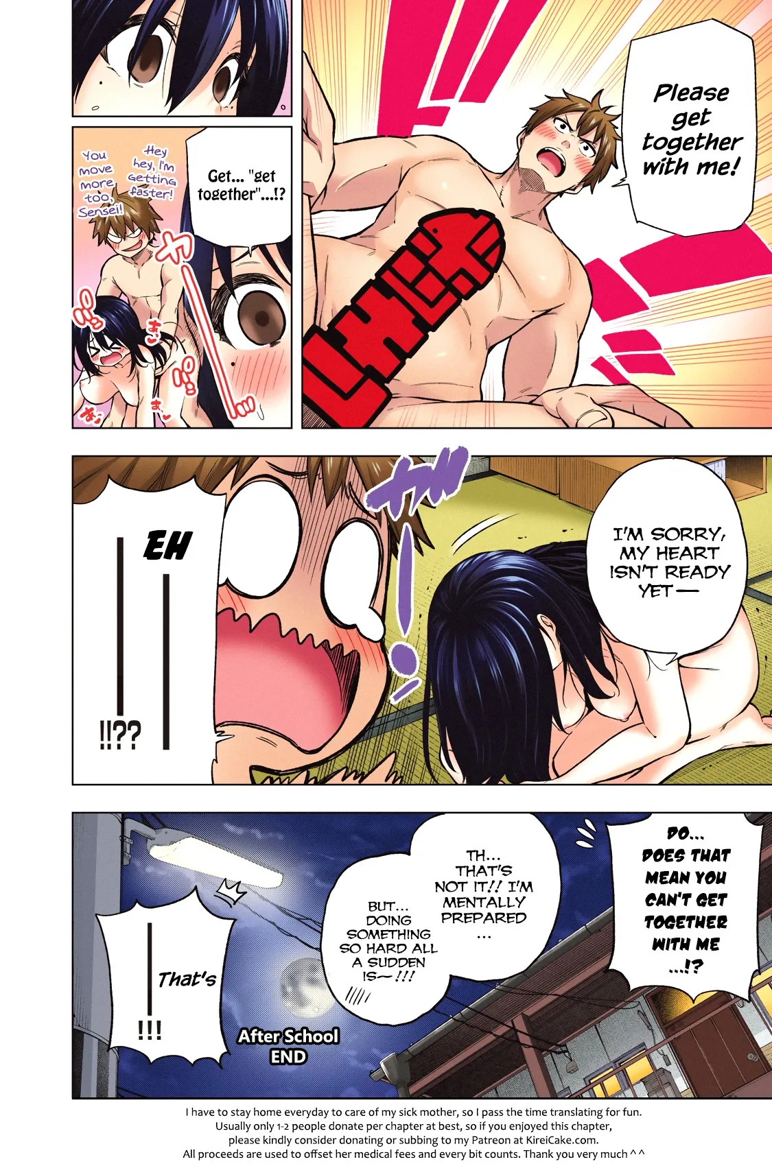 Why are you here Sensei!? Chapter 60.1 page 22