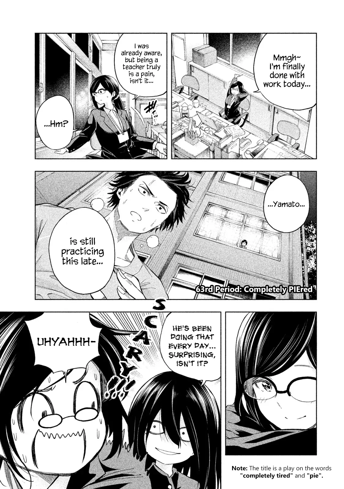 Why are you here Sensei!? Chapter 63 page 1