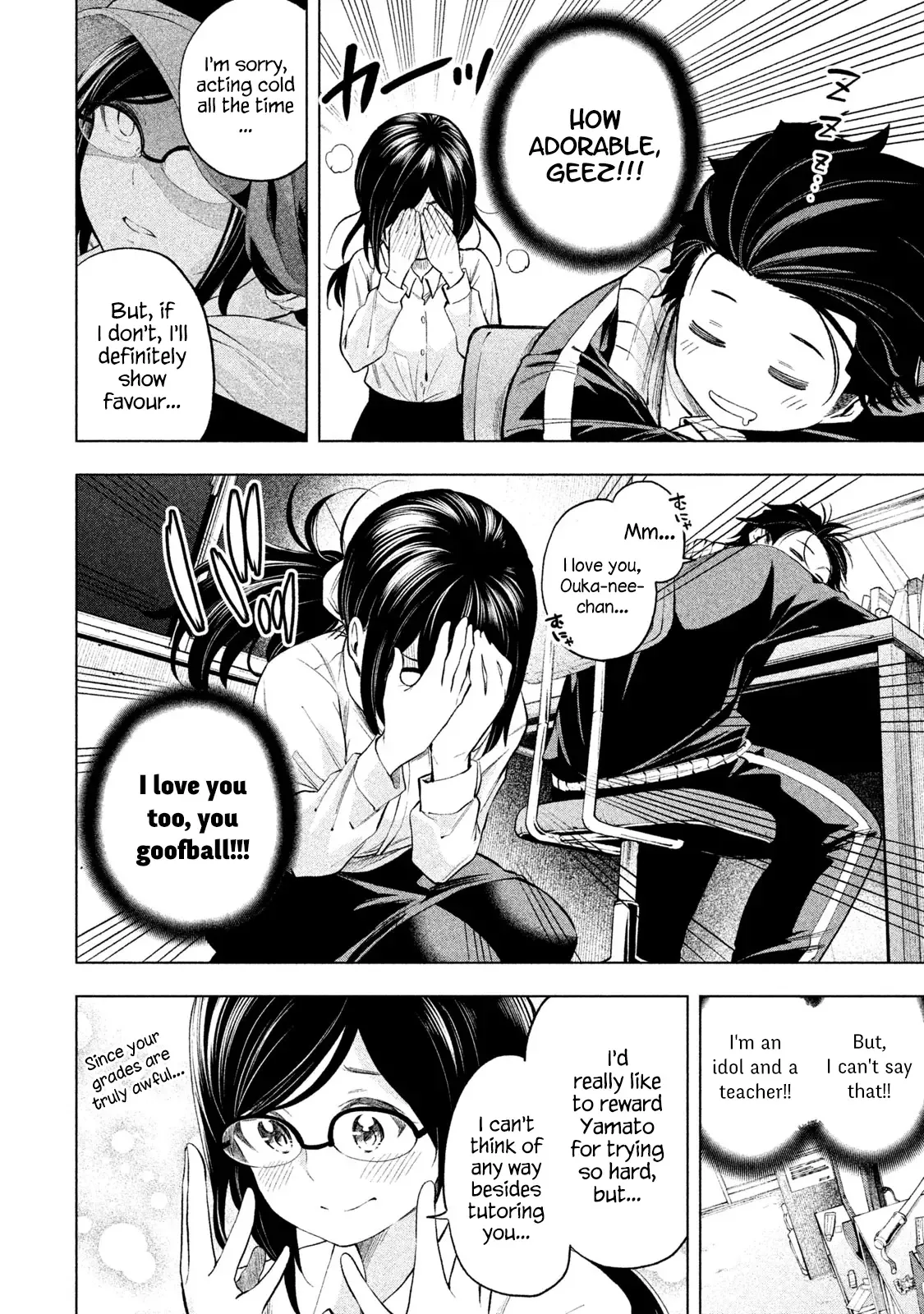 Why are you here Sensei!? Chapter 63 page 6