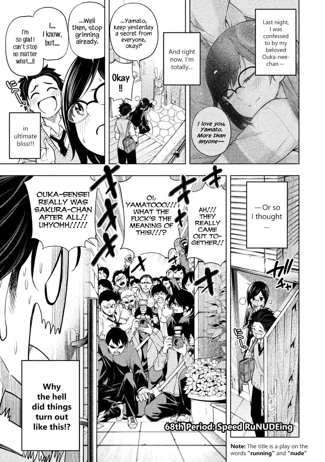 Why are you here Sensei!? Chapter 68 page 1