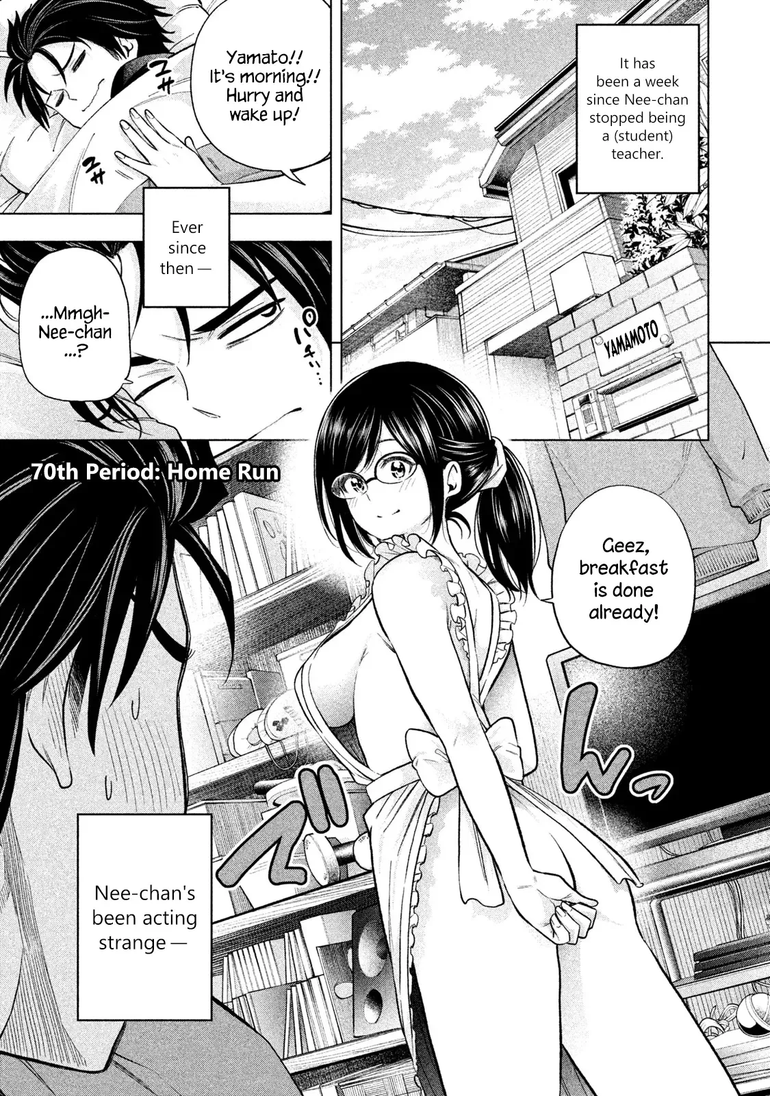 Why are you here Sensei!? Chapter 70 page 1