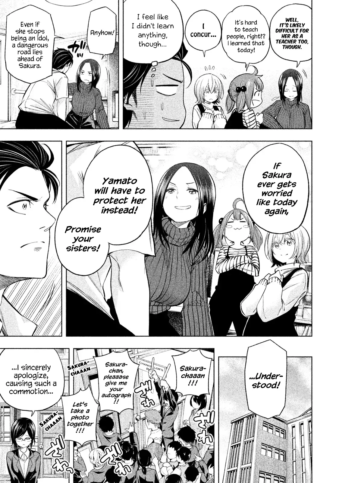 Why are you here Sensei!? Chapter 68 page 14