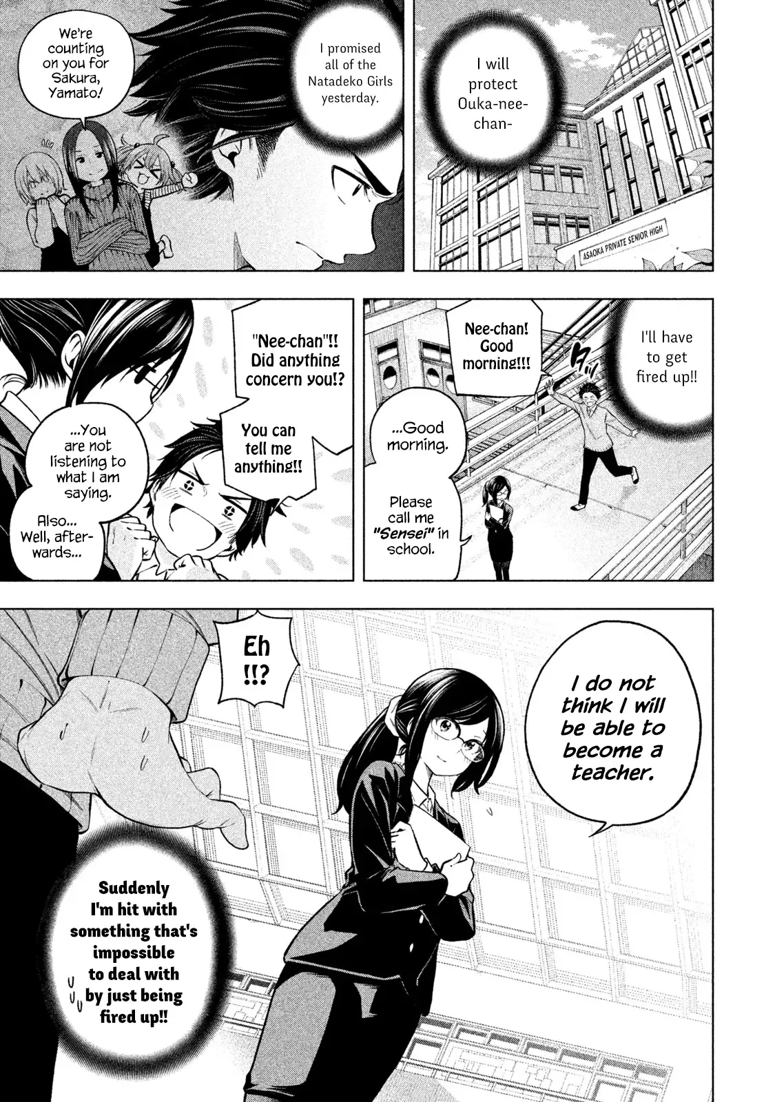 Why are you here Sensei!? Chapter 69 page 1