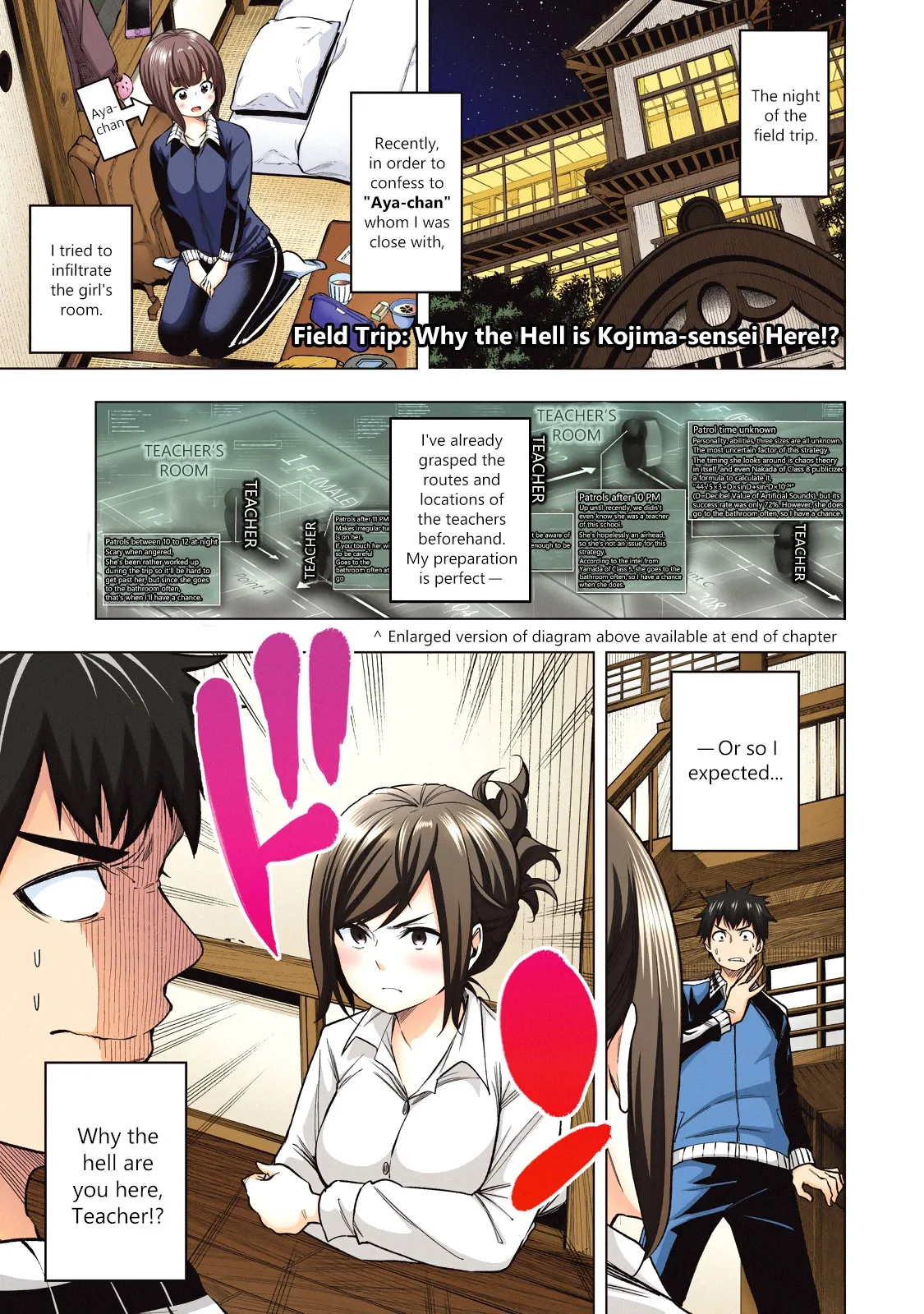 Why are you here Sensei!? Chapter 70.5 page 3