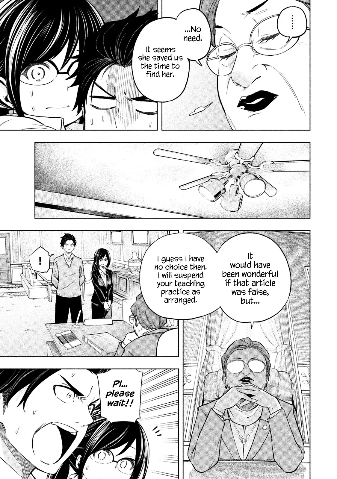 Why are you here Sensei!? Chapter 69 page 12