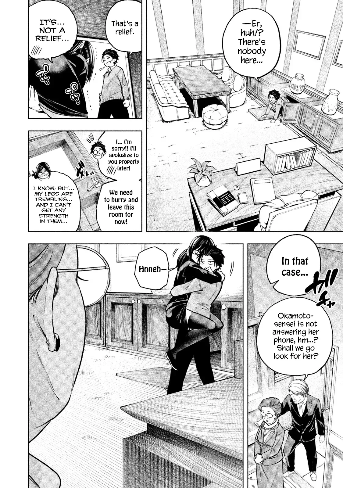 Why are you here Sensei!? Chapter 69 page 11