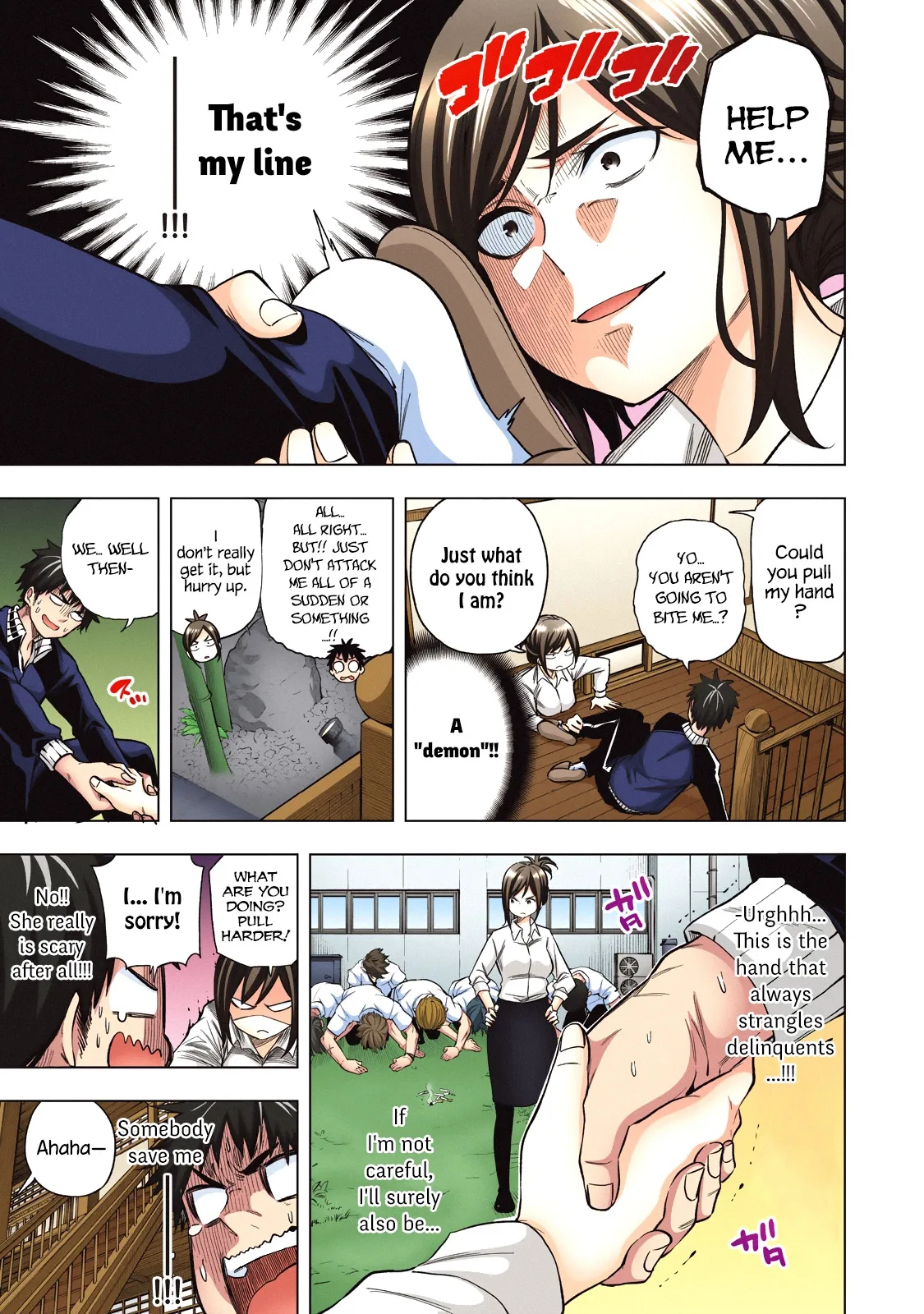 Why are you here Sensei!? Chapter 70.5 page 5