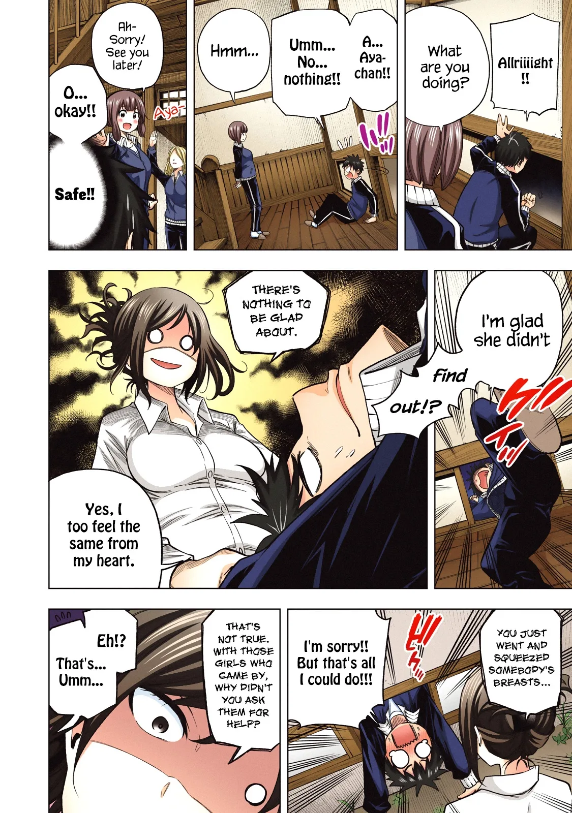 Why are you here Sensei!? Chapter 70.5 page 11