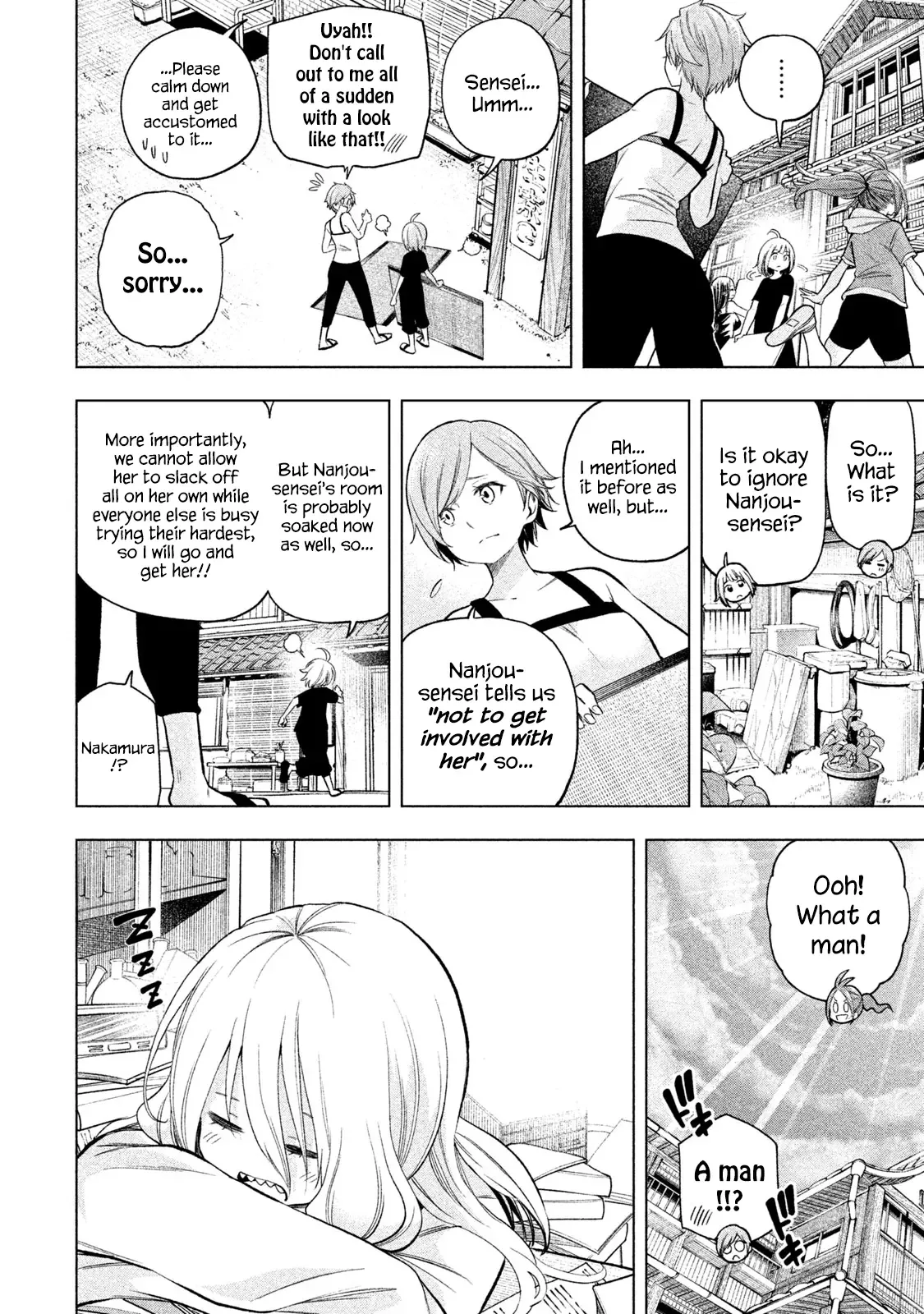Why are you here Sensei!? Chapter 75 page 4