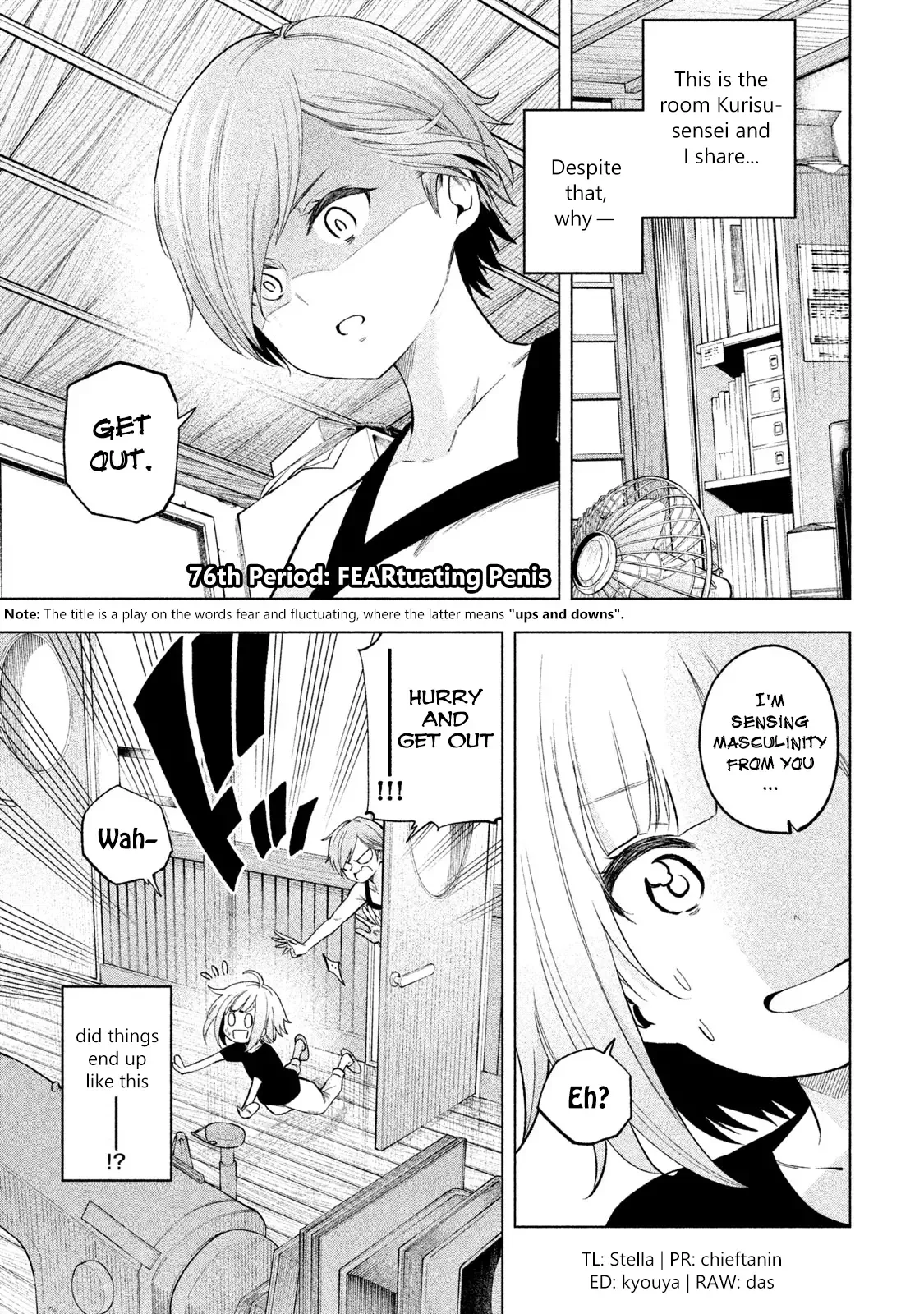 Why are you here Sensei!? Chapter 76 page 1