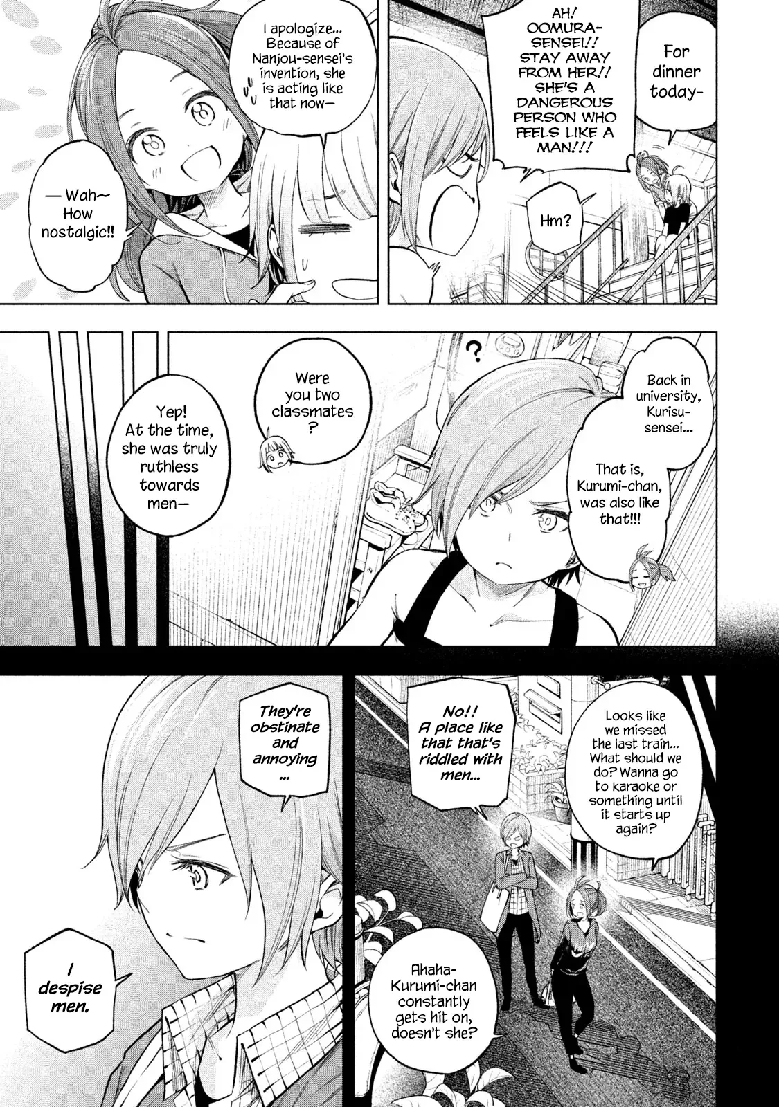 Why are you here Sensei!? Chapter 76 page 3