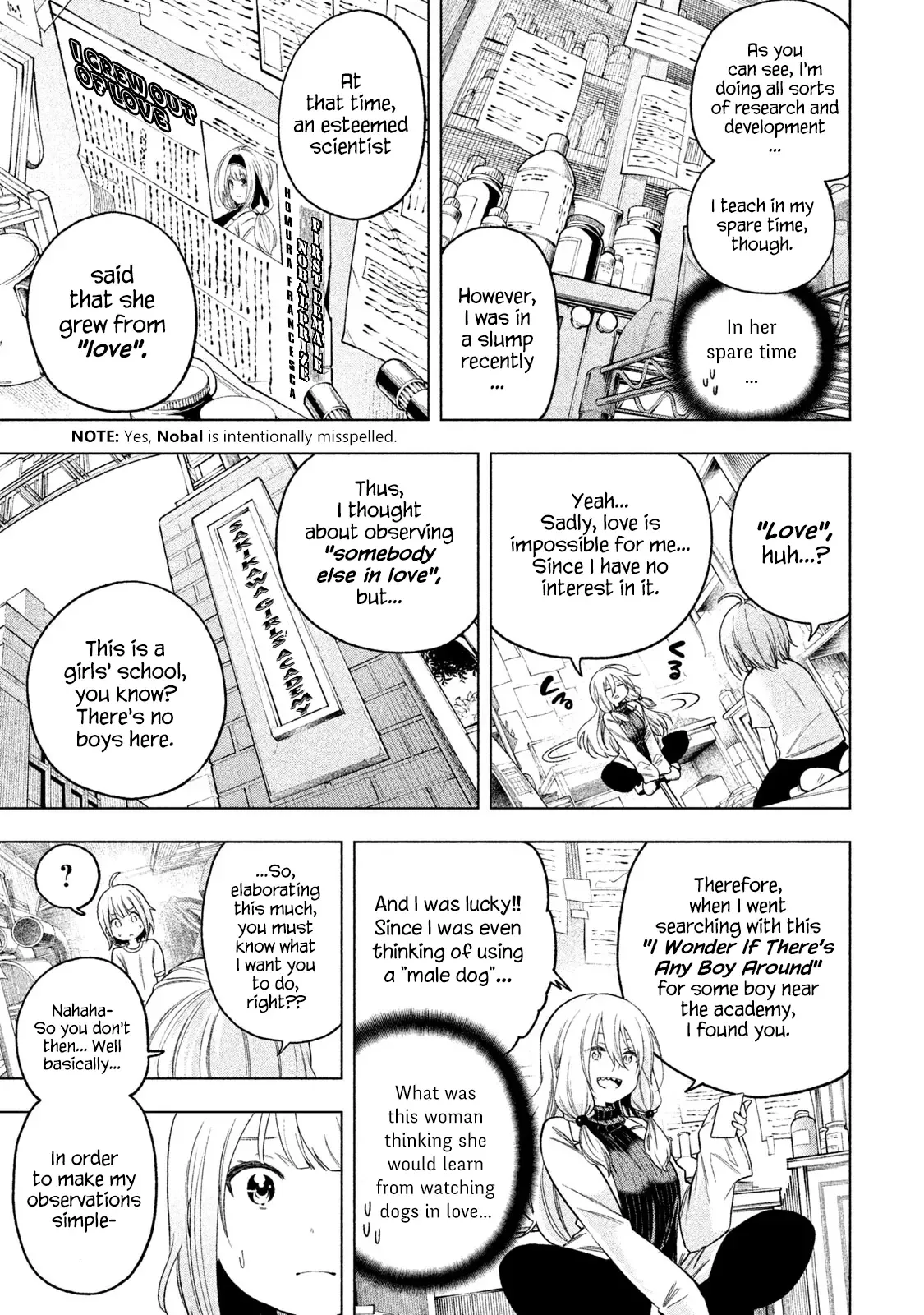 Why are you here Sensei!? Chapter 73 page 5