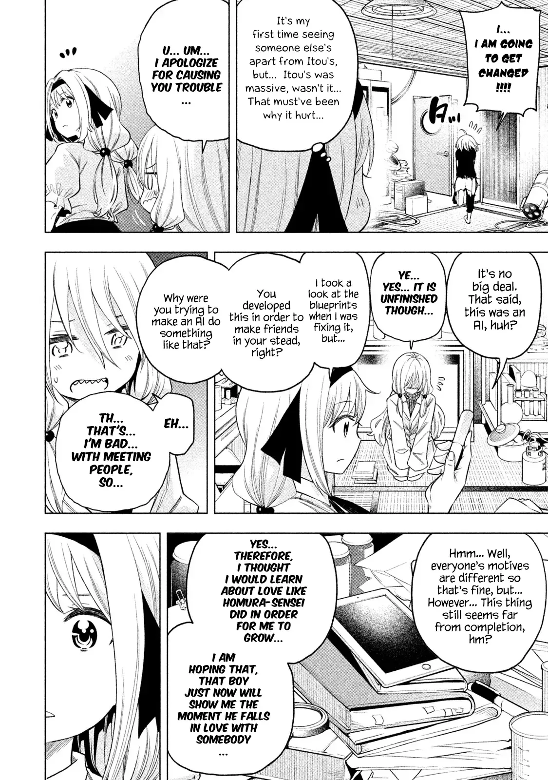 Why are you here Sensei!? Chapter 75 page 13