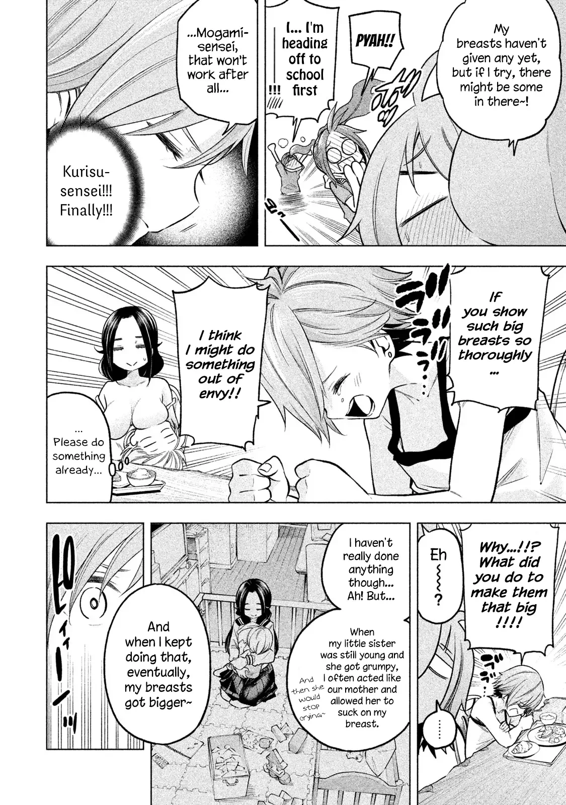 Why are you here Sensei!? Chapter 73 page 11