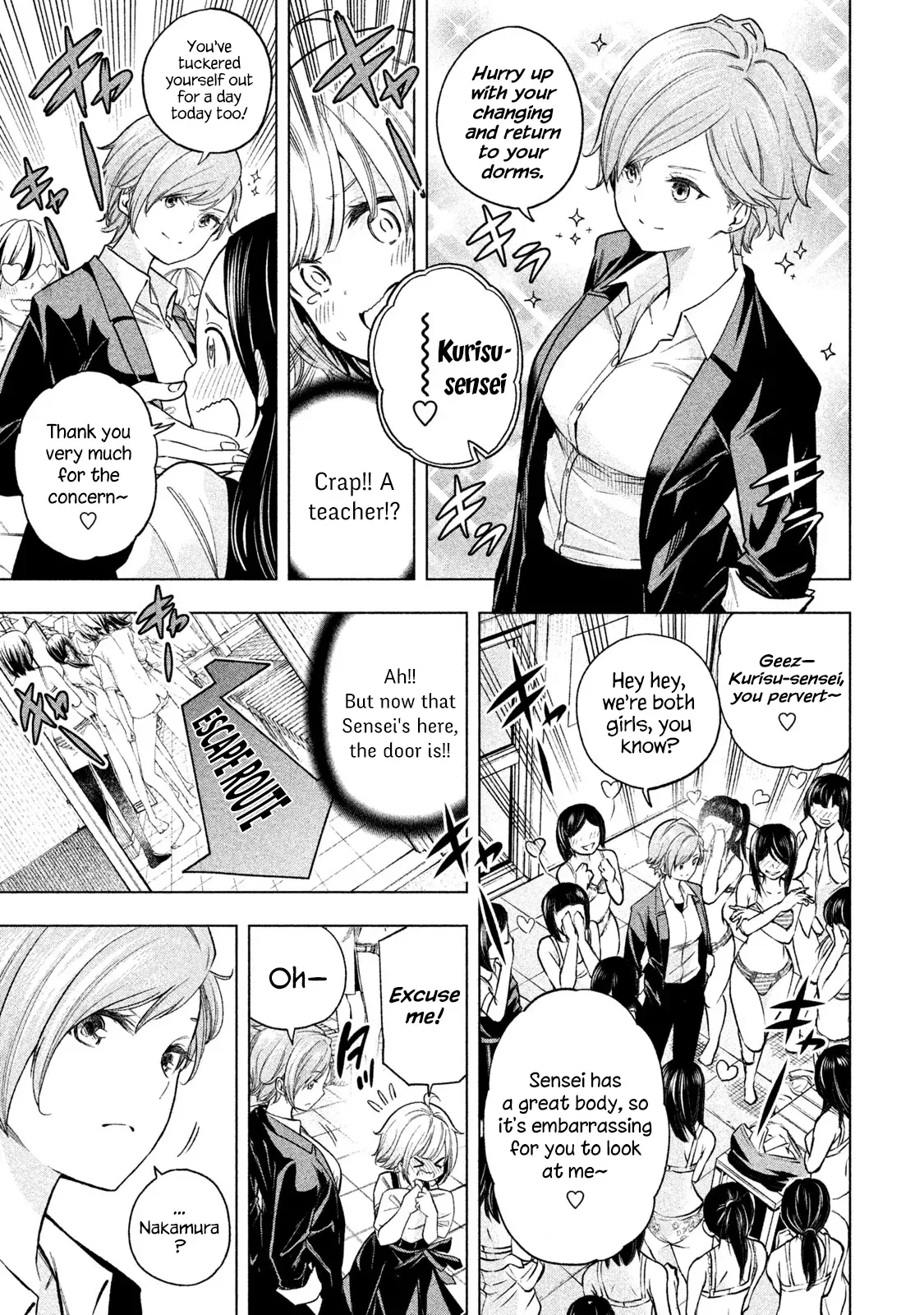 Why are you here Sensei!? Chapter 71 page 9