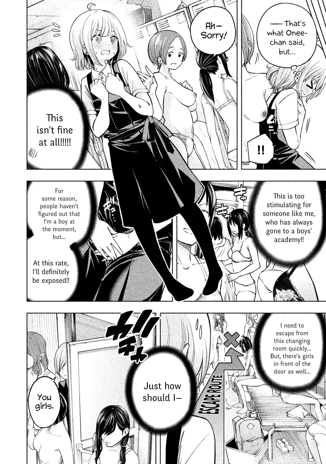 Why are you here Sensei!? Chapter 71 page 8