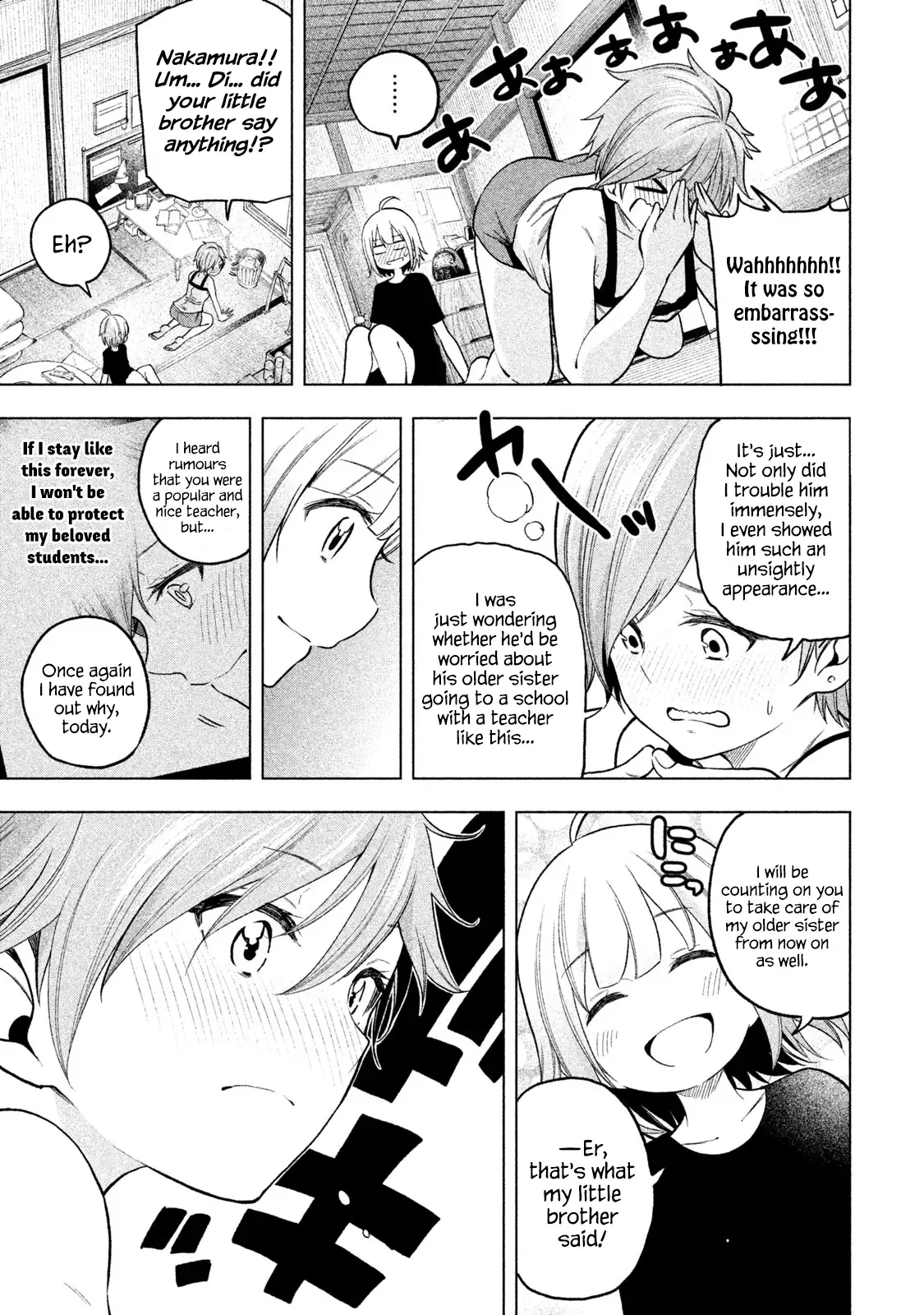 Why are you here Sensei!? Chapter 74 page 14