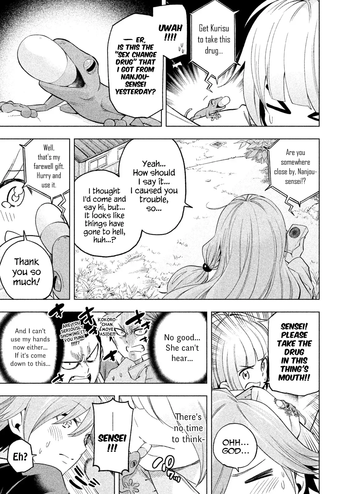 Why are you here Sensei!? Chapter 77 page 11