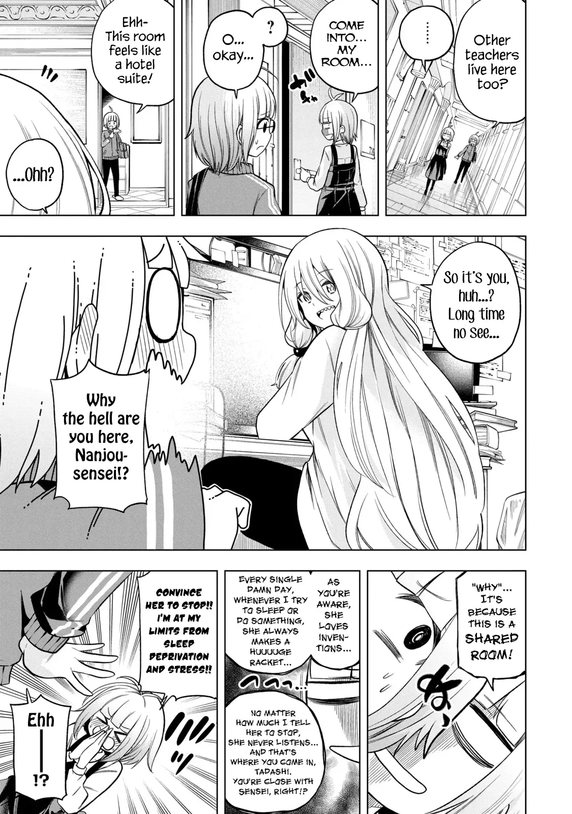 Why are you here Sensei!? Chapter 81 page 8