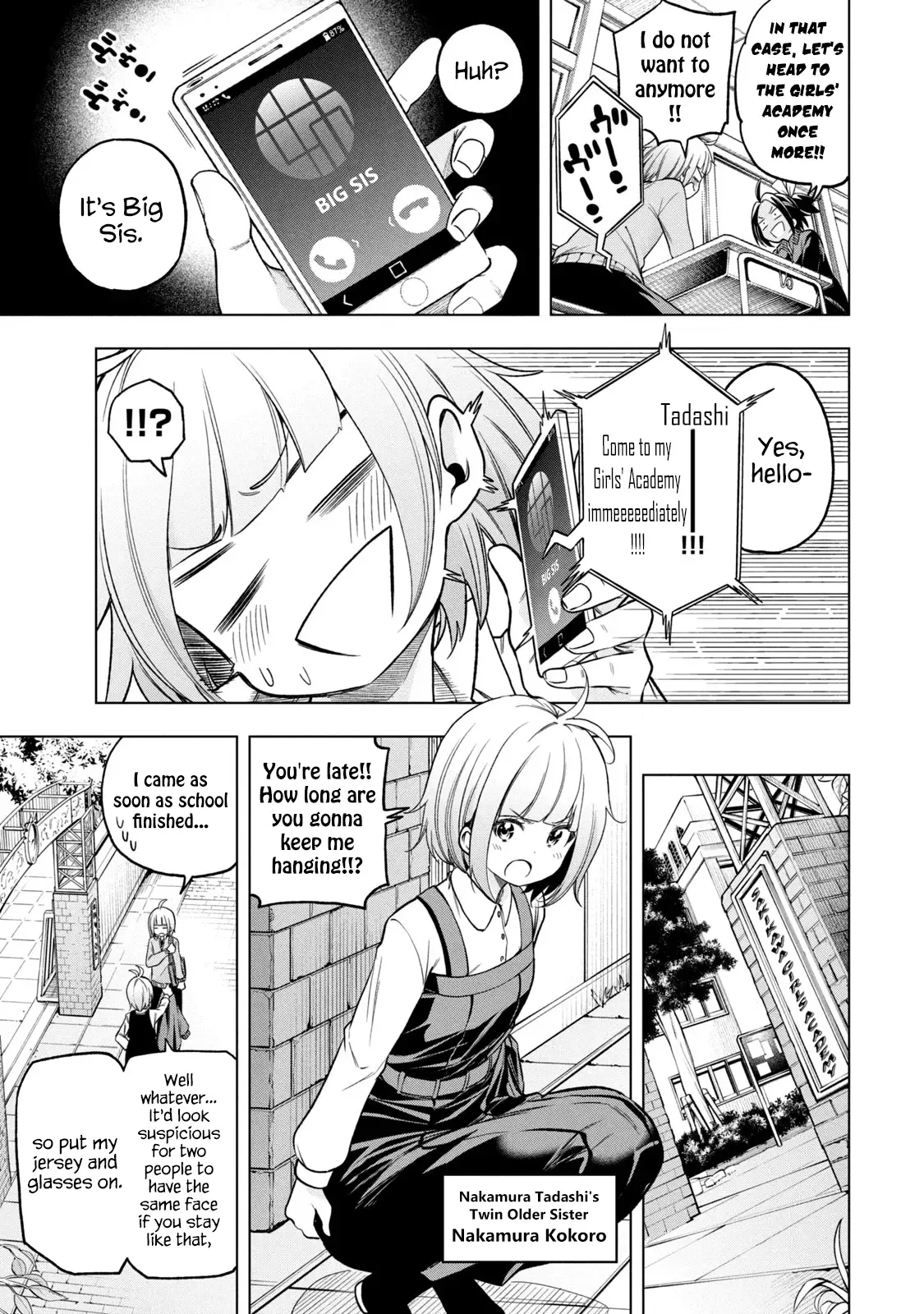 Why are you here Sensei!? Chapter 81 page 6