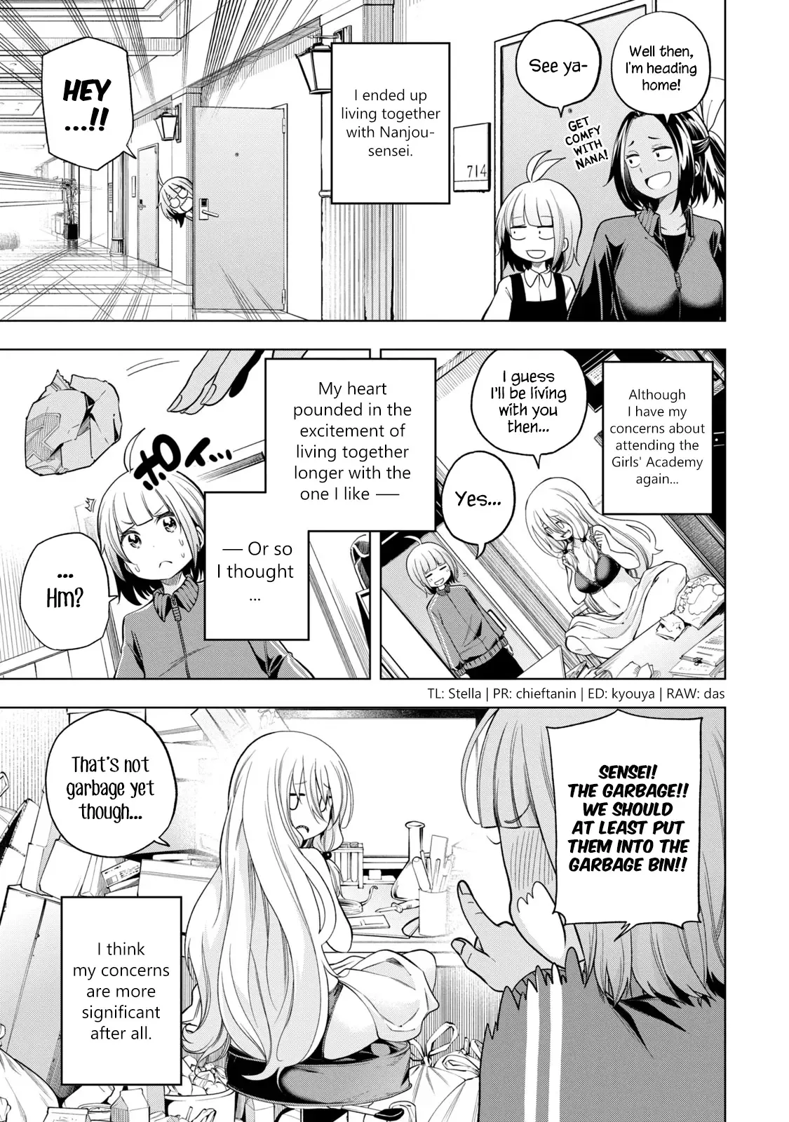 Why are you here Sensei!? Chapter 82 page 1