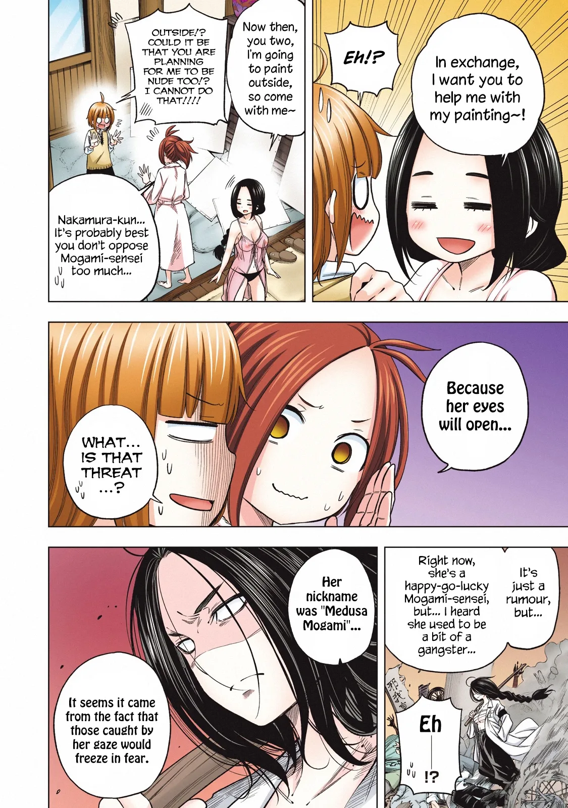 Why are you here Sensei!? Chapter 80.1 page 10