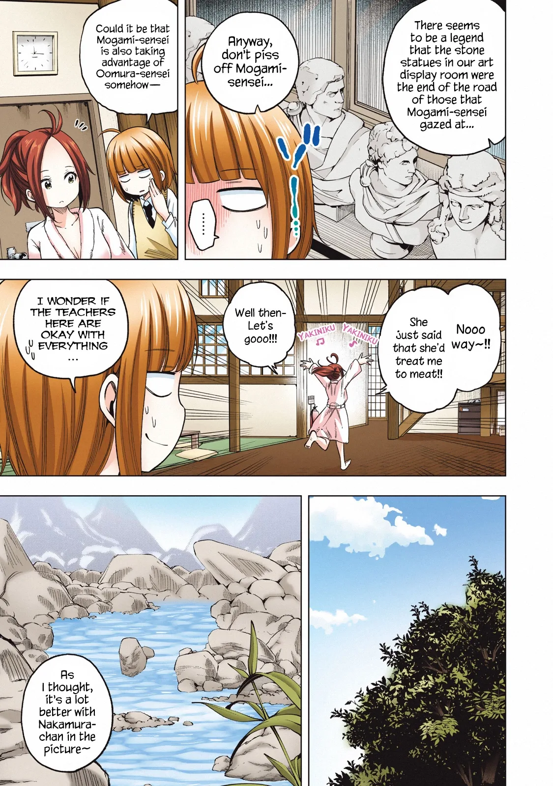 Why are you here Sensei!? Chapter 80.1 page 11