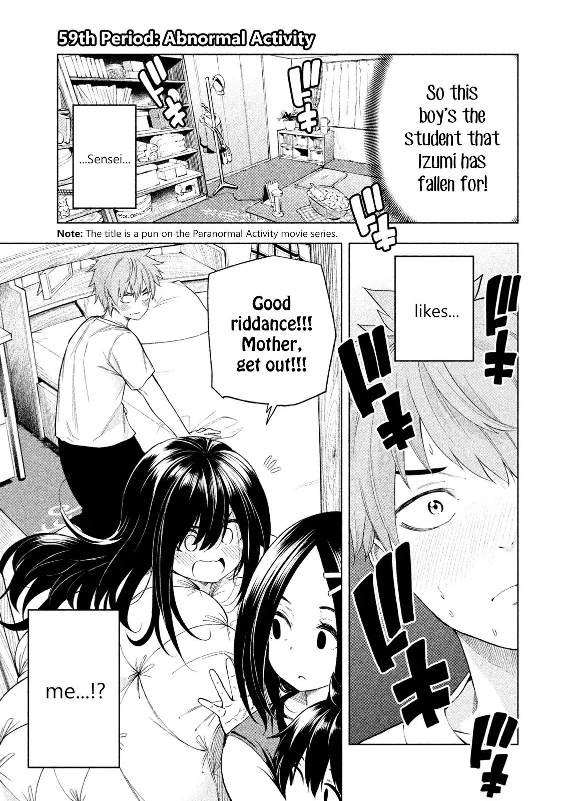 Why are you here Sensei!? Chapter 59 page 1