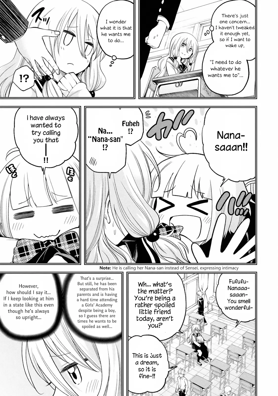 Why are you here Sensei!? Chapter 86 page 5